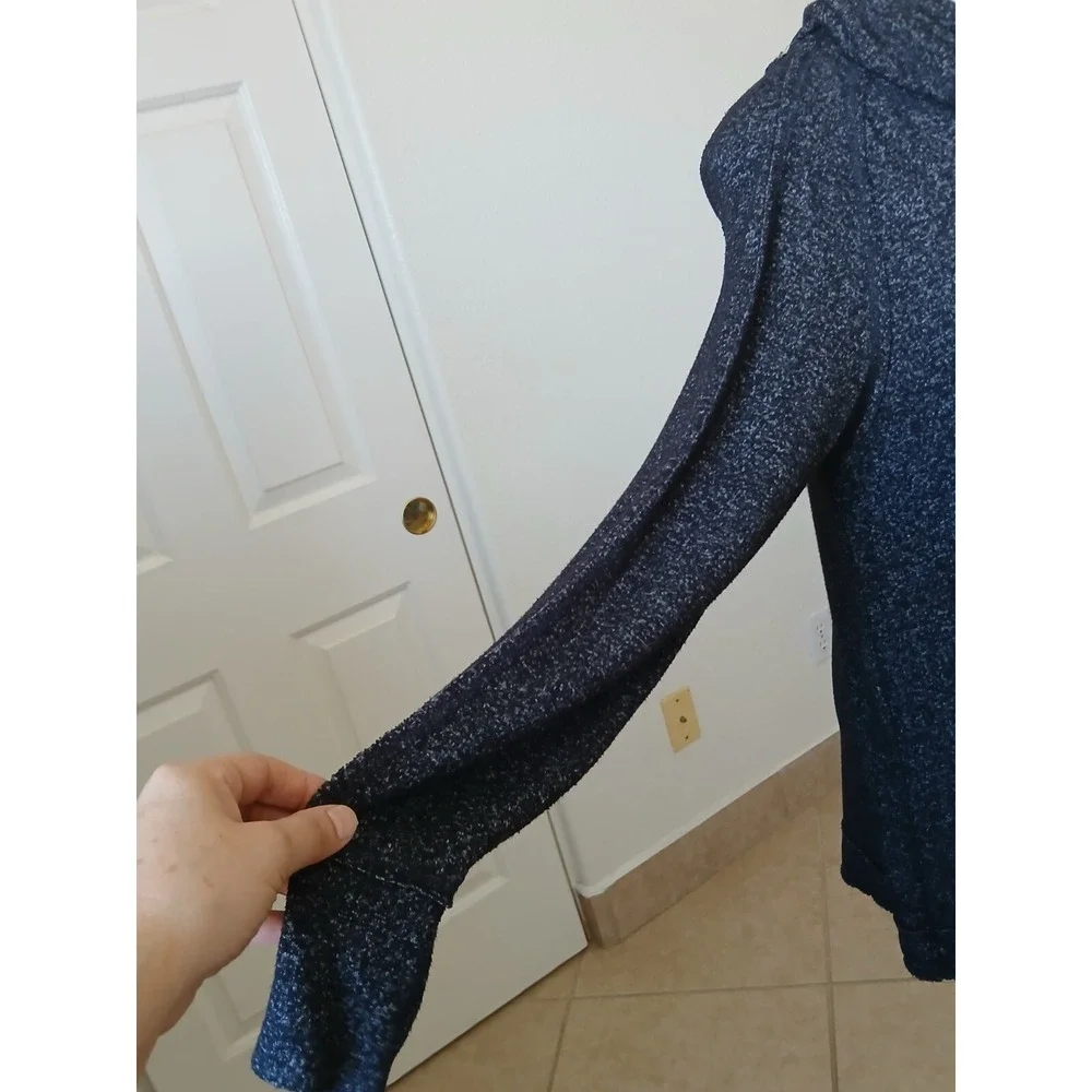 Chelsea & Theodore Women Sweater Pullover‎ Turtleneck Size Small Black Gray